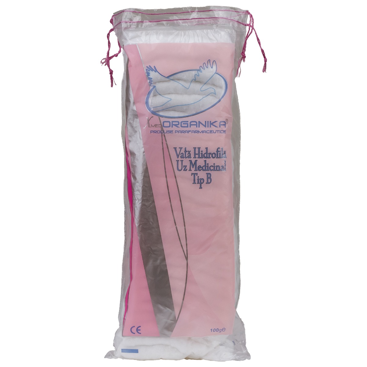 Vata Medicinala Hidrofila tip B, nesterila, 100g