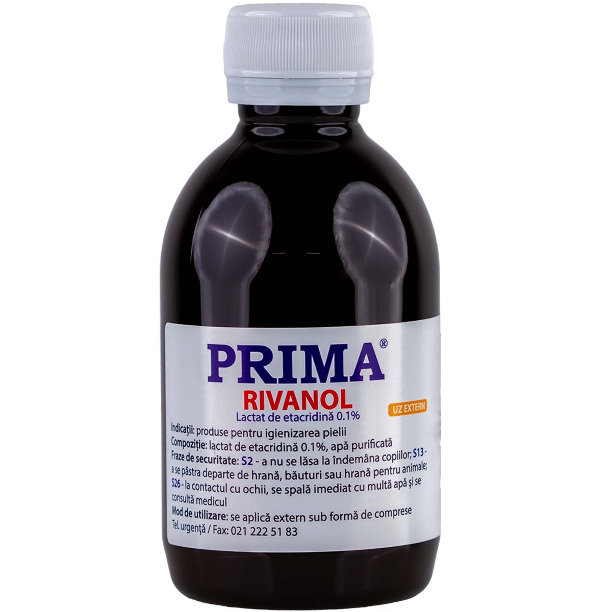 Solutie rivanol 0.1%, PRIMA, 200ml