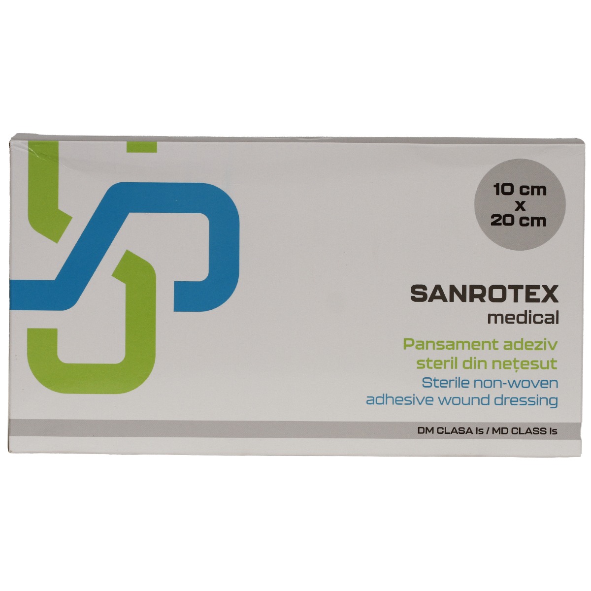 Plasturi sterili PPSB, ambalati individual, 10x20 cm, 20 bucati/cutie