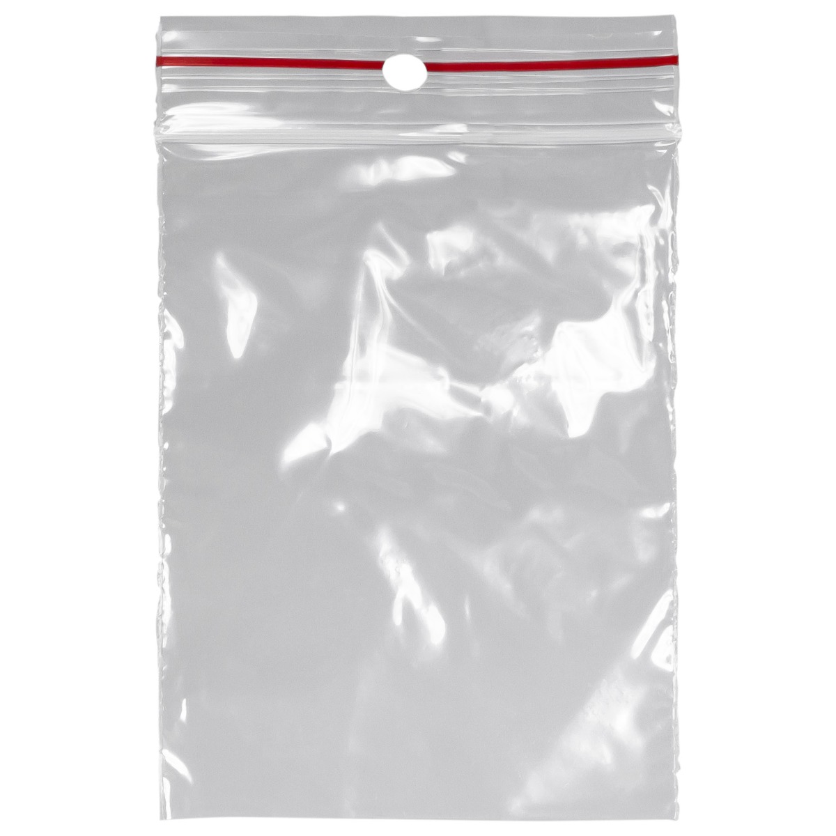 Pungi cu fermoar ZIPLOCK PRIMA 70x100 mm, transparente, reutilizabile pentru ambalare si depozitare, set 100 bucati