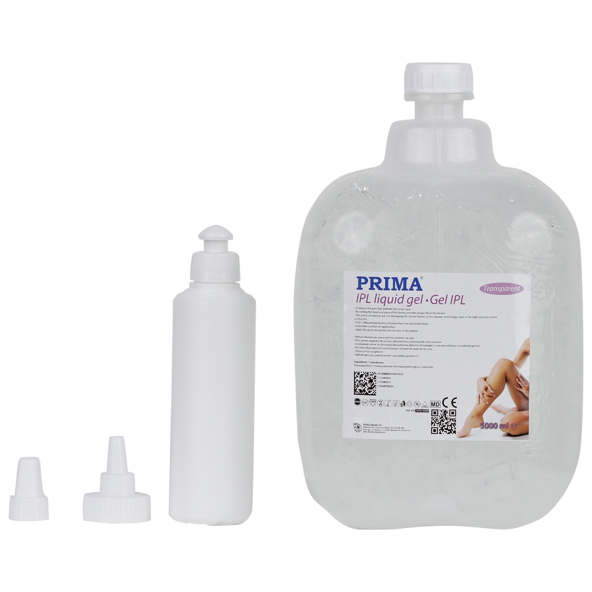 Gel ultrasunete IPL PRIMA pentru epilare definitiva 5000 ml