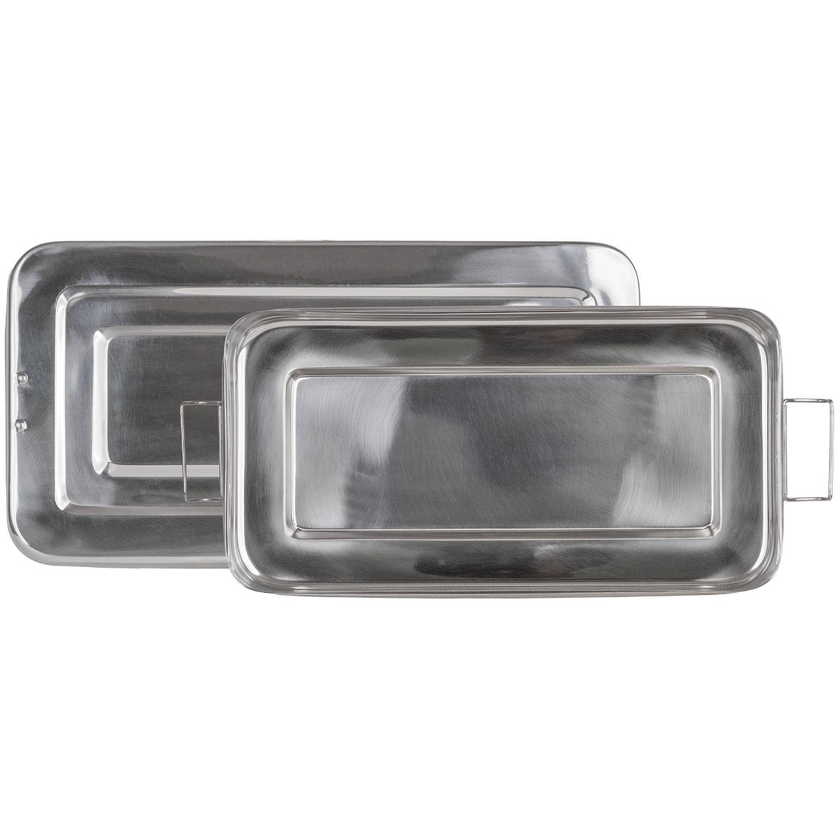 Cutie instrumentar medical inox 36x19x6cm cu manere PRIMA