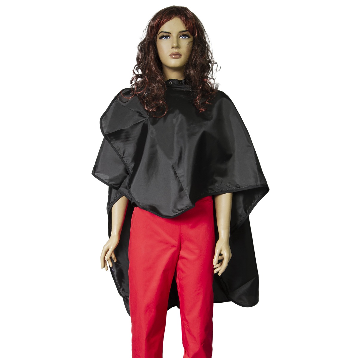 Manta lunga de tuns/coafat, neagra, 115x145 cm