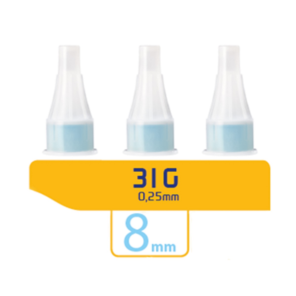 Ace insulina tip PEN sterile 31G x 8 mm, 100 bucati