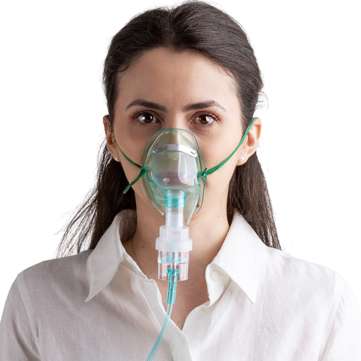 Masca de oxigen PRIMA, cu nebulizator, pentru adulti