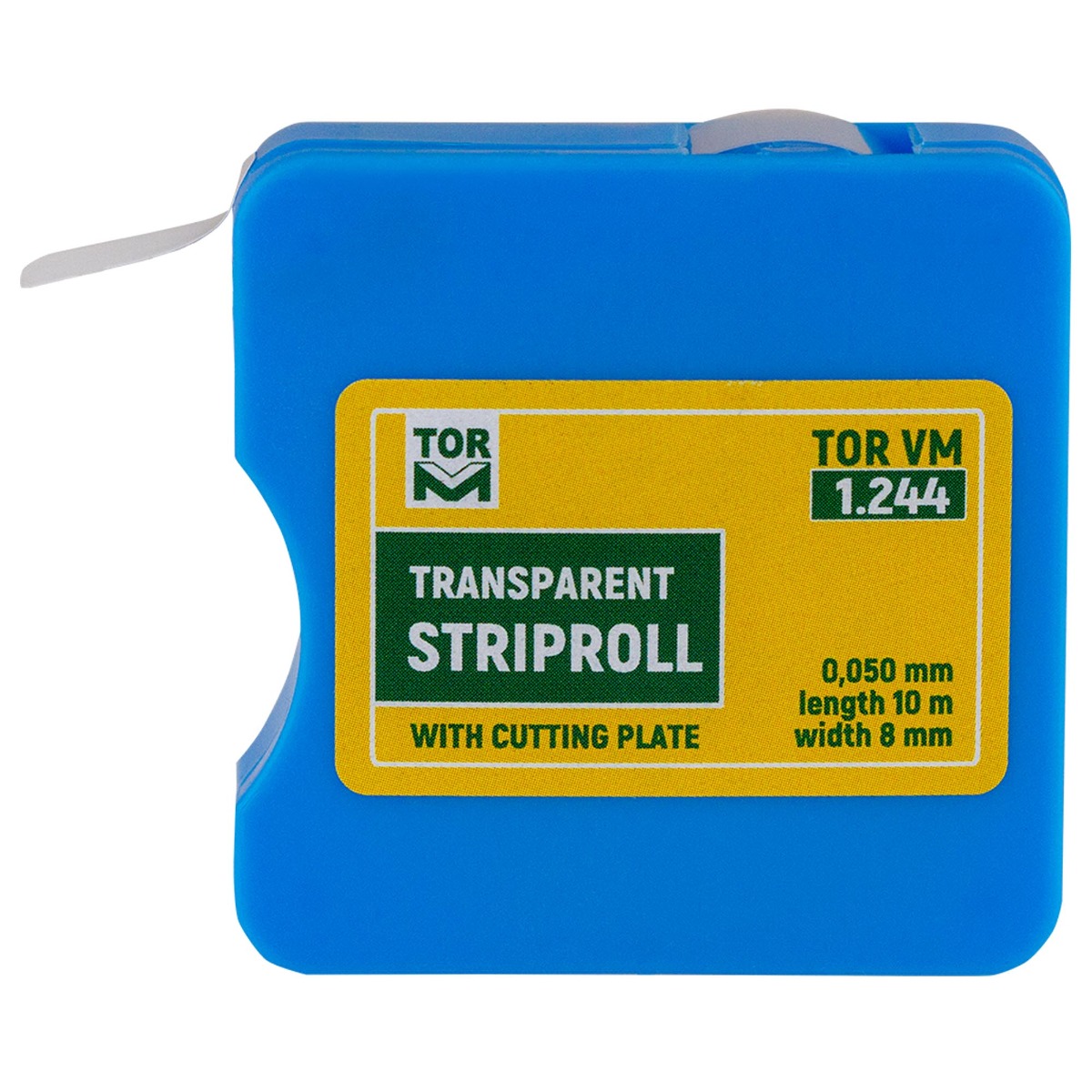 Banda celuloid rola cutter transparenta, 8mmx10m, pentru restaurari coronare