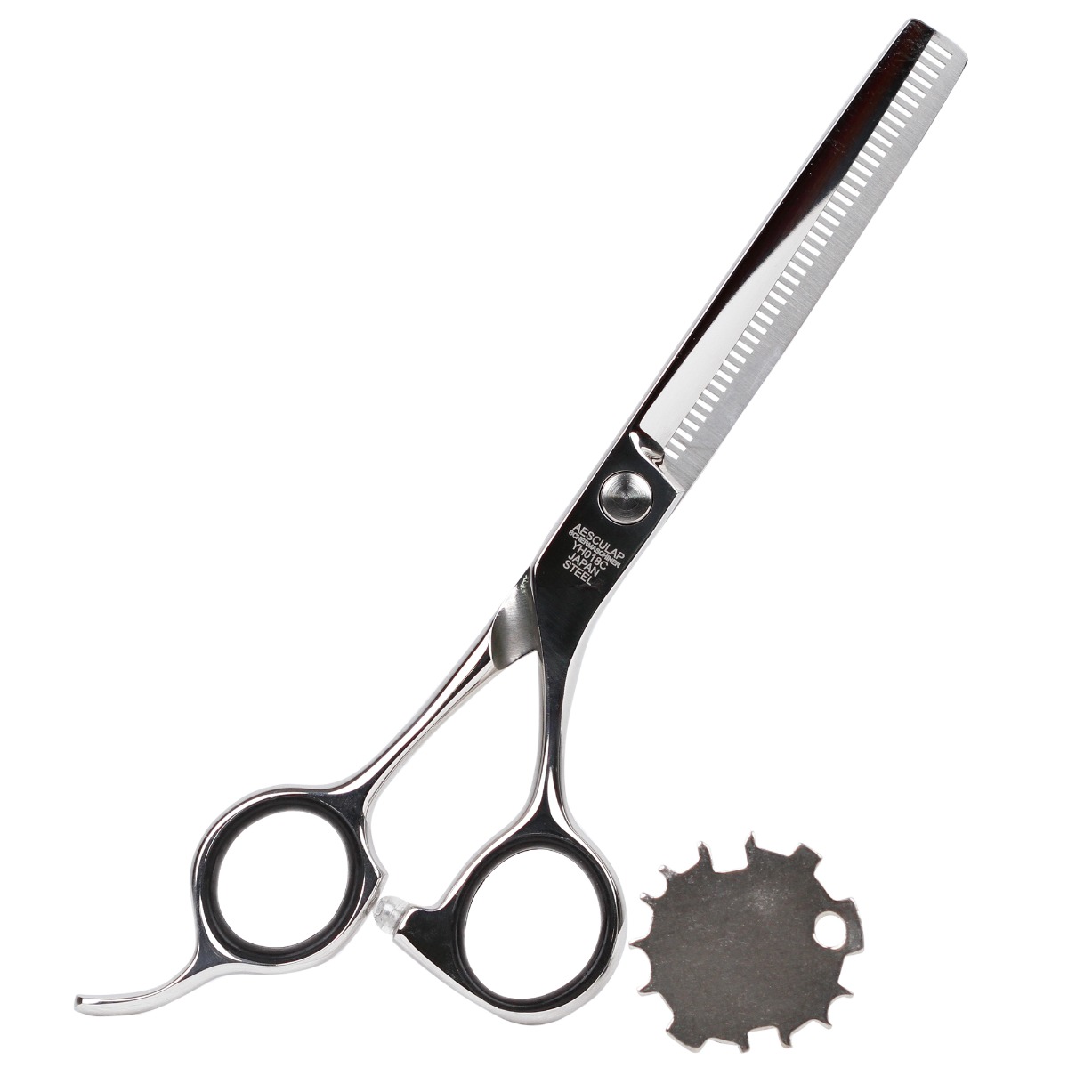 Foarfeca filat profesionala tuns caini 17cm inox