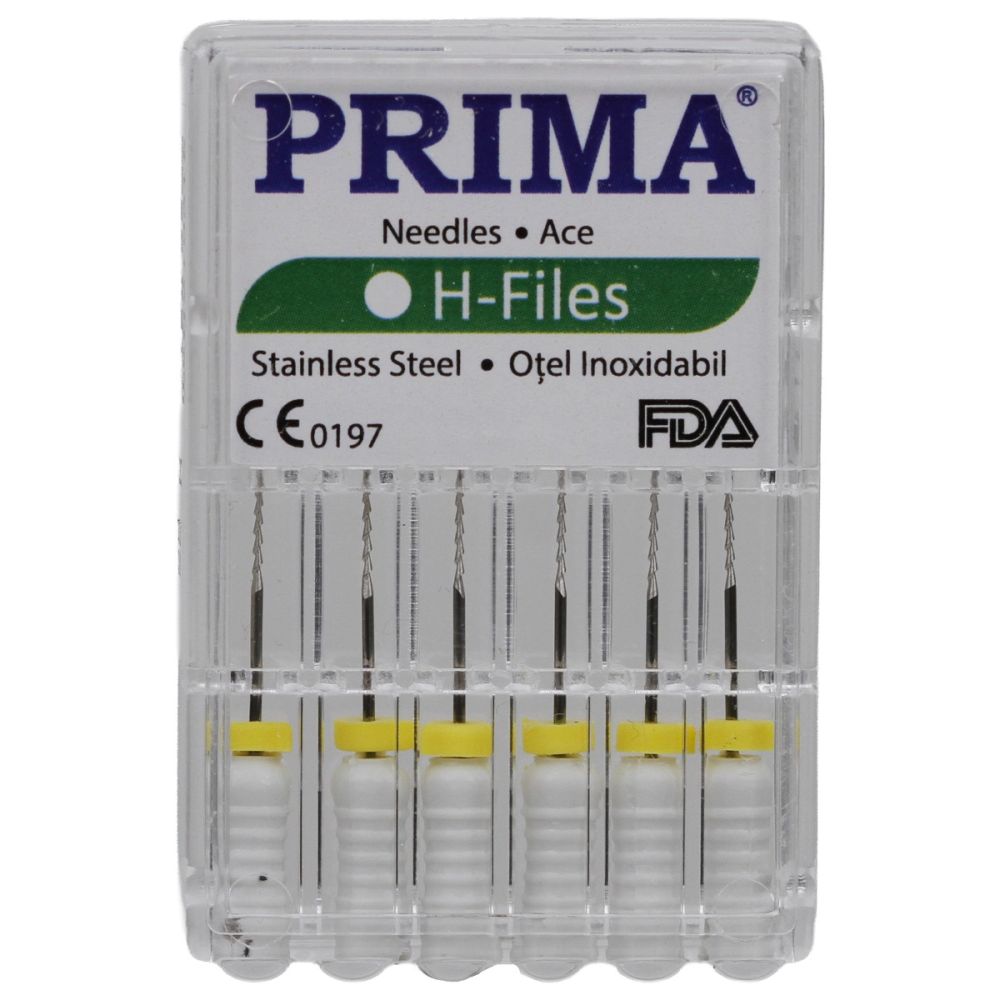 Ace HEDSTROM H-FILES, PRIMA, lungime 25 mm, 6 bucati