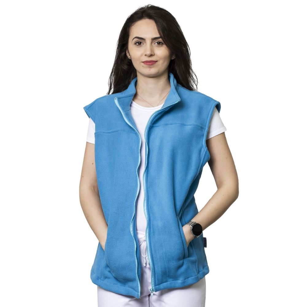Vesta polar medicala VIO, unisex, albastra