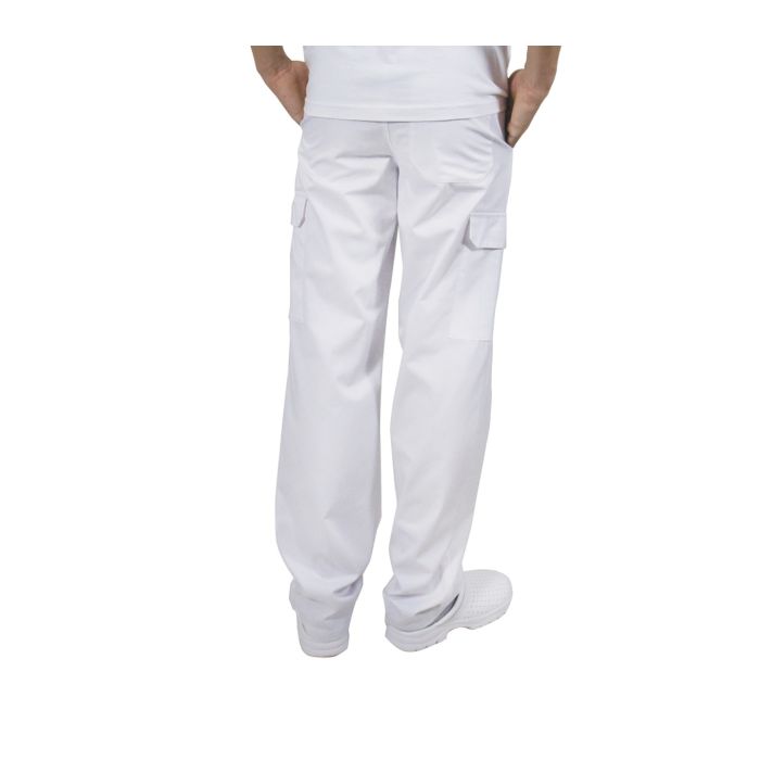 Pantaloni bucatar barbati MARK Premium, elastic in talie, 5 buzunare