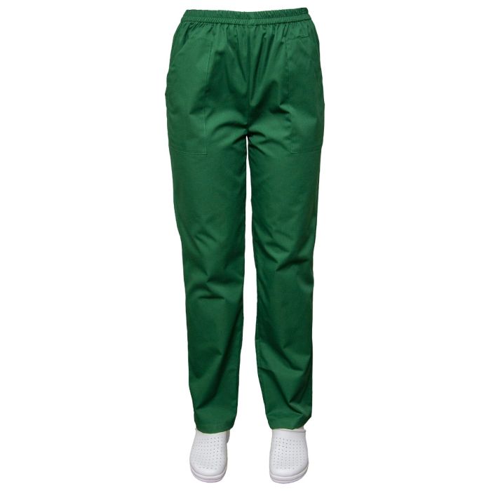 Uniformes de Travail/UNIFORMES PROFESSIONNELS/Costumes unisexes - Pantalon médical unisexe SAVA Premium, vert foncé