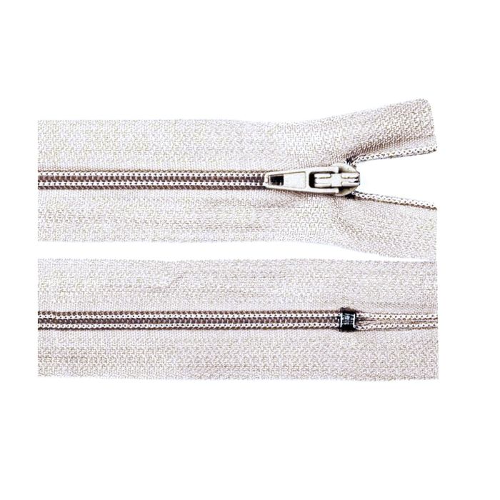 Black Friday/Mercerie/Accesorii croitorie - Fermoar poliester spiralat, 20/50/60/70 cm, alb