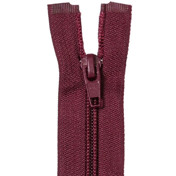 Black Friday/Mercerie/Accesorii croitorie - Fermoar spiralat poliester, grena, 20/60/70cm