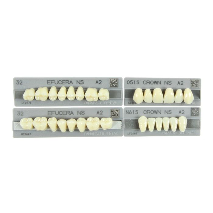 Tehnica Dentara/DINTI ARTIFICIALI/Dinti Artificiali din Acrilat - Ganitura 28 dinti, 3 straturi, culoare A2/A3, marime M32