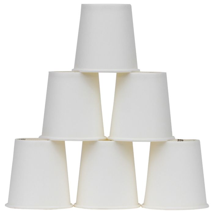 Dental Practice/PROPHYLAXIS PRODUCTS/Dental Hygiene - Colored paper cups, various capacities – pack of 50 – Disposable Drinking Cups