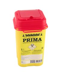 Medical cabinet/Stomatologie Cabinet/Cosmetica SPA - Recipient plastic deseuri taioase PRIMA, 1 litru