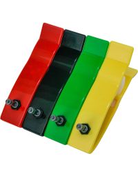 Medical cabinet/CONSUMABILE ECG/EKG, ECO/Electrozi & Cabluri EKG/ECG - Electrozi EKG/ECG tip cleste pentru adulti, 30x130mm, 4 bucati