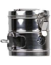 Sterilizare & Dezinfectanti/CUTII SI TAVITE INSTRUMENTAR/Cutii si Casolete - Casoleta sterilizare inox 10x10 cm PRIMA cu capac si sistem de siguranta