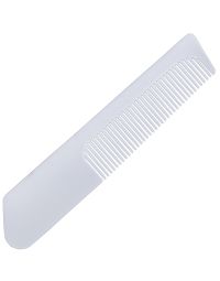 Lichidari/Cosmetica SPA/COAFOR & FRIZERIE - Pieptene alb, in plic de plastic, 13cm 