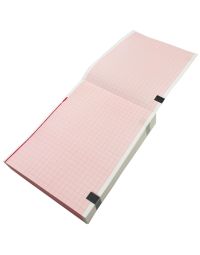 Medical cabinet/CONSUMABILE ECG/EKG, ECO/Hartie ECG/EKG - Hartie ECG/EKG, PRIMA, 110x140mm (Nihon Kohden), 143 coli, portocalie