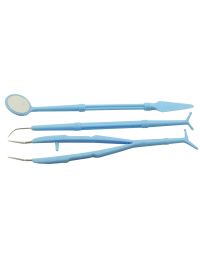 Stomatologie Cabinet/INSTRUMENTAR, CUTII & SETURI STOMATOLOGICE/Kituri Stomatologice - Trusa stomatologica pentru consultatie, KIT 1, sterila, de unica folosinta, PRIMA