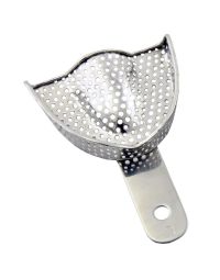 Stomatologie Cabinet/MATERIALE STOMATOLOGICE/INSTRUMENTAR, CUTII & SETURI STOMATOLOGICE - Lingura impresie superior, marimea M, din inox