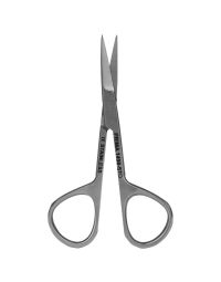 Cosmetica SPA/MANICHIURA SI PEDICHIURA/Instrumentar Manichiura si Pedichiura - Forfecuta pentru cuticule, inox, cu lame curbe, latime standard, 9cm