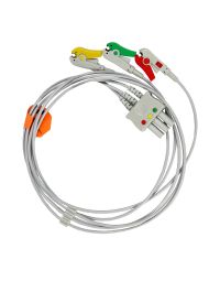 Medical cabinet/CONSUMABILE ECG/EKG, ECO/Electrozi & Cabluri EKG/ECG - Cablu ECG/EKG cu 3 fire Mindray - compatibil EDAN, 1 set