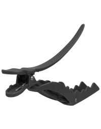 Cosmetica SPA/COAFOR & FRIZERIE/Accesorii Coafor & Frizerie - Clipsuri profesionale pentru separarea suvitelor, COMAIR, din plastic, 11.5 cm, gri, 4 bucati