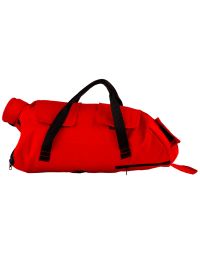 Veterinar/IMBRACAMINTE SI ACCESORII ANIMALE/Accesorii animale - Geanta contentie si transport animale, M, 4-6kg, rosie, PRIMA, pentru ingrijirea labutelor, taierea unghiilor, anti-zgariere, examinare medicala, administrarea medicamentelor