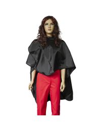 Cosmetica SPA/COAFOR & FRIZERIE/Accesorii Coafor & Frizerie - Manta scurta de tuns si coafat, neagra, 70x100 cm