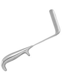 Medical cabinet/GINECOLOGIE/Specul Vaginal, Periute si Spatule - Valva vaginala Doyen, PRIMA, din inox, 9x4.5 cm - retractor ginecologic reutilizabil