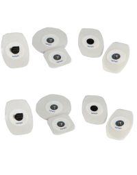 Medical cabinet/Lichidari/CONSUMABILE ECG/EKG, ECO - Electrozi EKG/ECG cu clorura de argint, 3.2x3.2 cm, 50 bucati