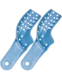 Stomatologie Cabinet/MATERIALE STOMATOLOGICE/Material de Amprenta - Linguri impresie, din plastic, semiarcada, PRIMA, 1 pereche