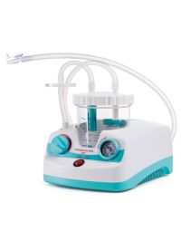 Medical cabinet/PRIM AJUTOR - RESPIRATIE/Terapie cu Oxigen - Aspirator chirurgical portabil 15 L/min, tub silicon autoclavabil, filtru antibacterian, vas colector 1 L, model AL-01