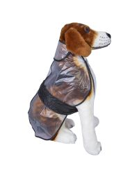 Veterinar/IMBRACAMINTE SI ACCESORII ANIMALE/Haine animale - Pelerina ploaie caini, transparenta, 42 cm, marimea S