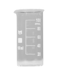 Medical Laborator/CONSUMABILE LABORATOR/Black Friday - Pahar Berzelius 400 ml, sticla borosilicata, gradat, forma inalta cu cioc - Ø 80 mm, h 110 mm, pentru laborator