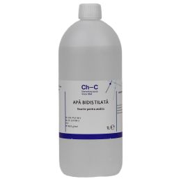 Sterilisation und Desinfektionsmittel/ISOPROPYLALKOHOL UND DESINFEKTIONSLÖSUNGEN/Isopropylalkohol und Desinfektionslösungen - Doppelt destilliertes Wasser, farblos, geruchlos, für medizinische, kosmetische und Kfz-Anwendungen, 1 l