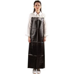 Hygiene and Safety/LABOR PROTECTION APRONS/PVC, Fabric, Leather Aprons - PRIMA Black PVC Protective Apron 90x120 cm 0.30 mm