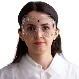 Hygiene and Safety/HEAD PROTECTION/Safety and Protective Goggles - PRIMA Safety Goggles, 195 x 72 mm, with Direct Ventilation