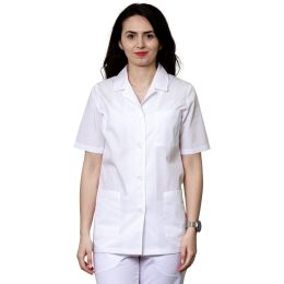 Work Uniforms/PROFESSIONAL UNIFORMS/Women`s Blouses and Coats - ANA Classic Women's Scrub, White, XL - Medical Uniform
