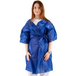 Kozmetikai SPA/Kozmetikai Kellékek/Presszoterápiás és Kozmetikai Eljárások Ruházata - Kék kimono, 72x100cm