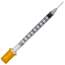 Seringi pentru insulina PRIMA, ac incastrat 27G, 1 ml, 100 bucati