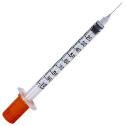 Seringi pentru insulina PRIMA, ac incastrat 29G, 1 ml, 100 bucati