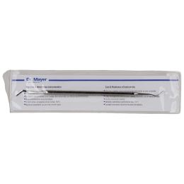 Stomatologie Cabinet/INSTRUMENTAR, CUTII & SETURI STOMATOLOGICE/Instrumentar Stomatologic - Spatula bucala din inox, cu 2 capete, 17cm