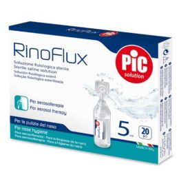 Stérilisation et Désinfectants/ALCOOL À FROTTEMENT ET SOLUTIONS DÉSINFECTANTES/Alcool à friction et solutions désinfectantes - Solution de NaCl à 0,9 % pour l'hygiène nasale et oculaire, 20 flacons de 5 ml