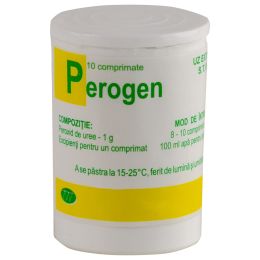Stérilisation et Désinfectants/ALCOOL À FROTTEMENT ET SOLUTIONS DÉSINFECTANTES/Alcool à friction et solutions désinfectantes - Comprimés désinfectants Perogen à base de peroxyde d'urée, boîte de 10 comprimés