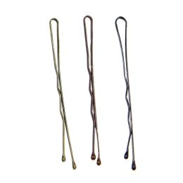 Spa Cosmétique/PRODUITS DE COIFFURE/Accessoires de coiffure - PRIMA Épingles à cheveux Bobby, dorées, 500 pièces/ensemble