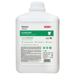 Stomatologie Cabinet/ARTICOLE PROFILAXIE/Igiena Dentara - Apa de gura cu Clorhexidina 0.12%, 2 L, KLINDENT, fara alcool, mentol