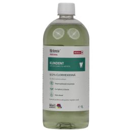 Fogorvosi Rendelő/Profilaxis TERMÉKEK/Fogápolás - 0,12%-os klórhexidin szájvíz, 1 l, KLINDENT, Alkoholmentes, Mentol